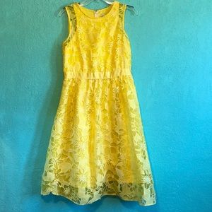Size 10 A line lace overlay dress